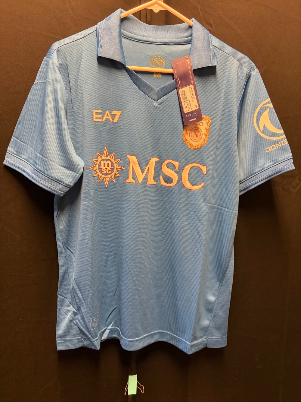 SSC Napoli 2026-27 Centenary Home Jersey Size XL